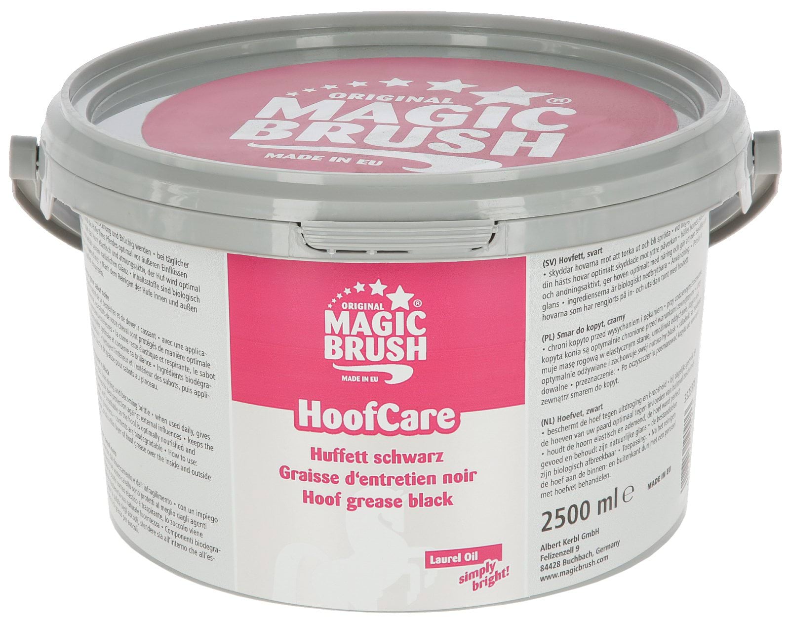 Мазь для копит для коня Hoof Care, чорна, 2500 мл, MagicBrush