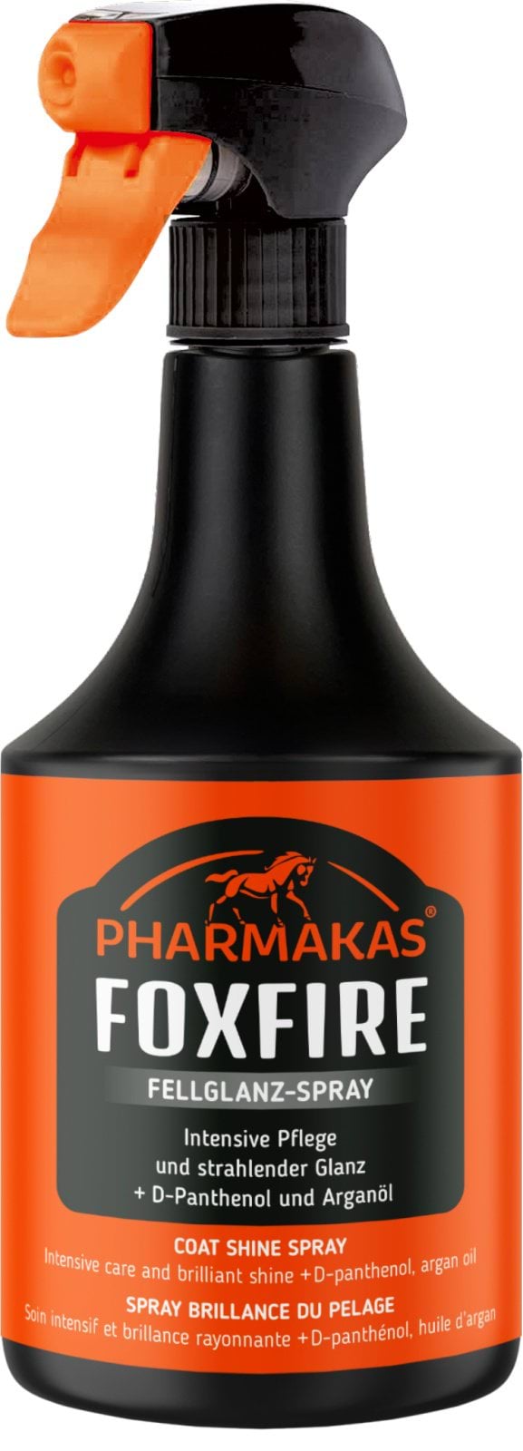 Спрей для догляду за шерстю, гривою та хвостом коня Foxfire, 500 мл, Pharmakas Horse Fitform