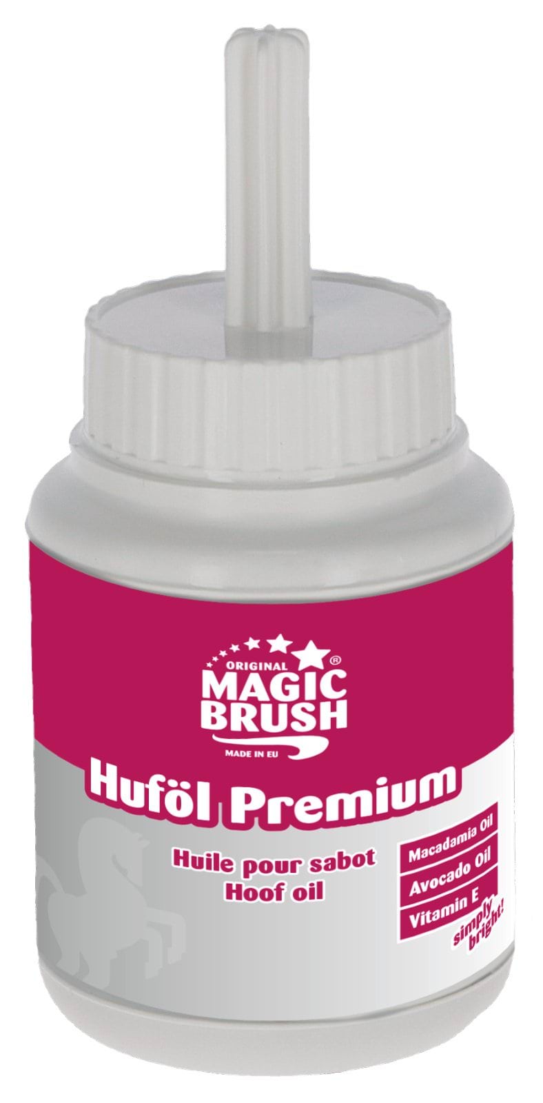 Масло для копит для коней Premium, з пензликом, 425 мл, MagicBrush