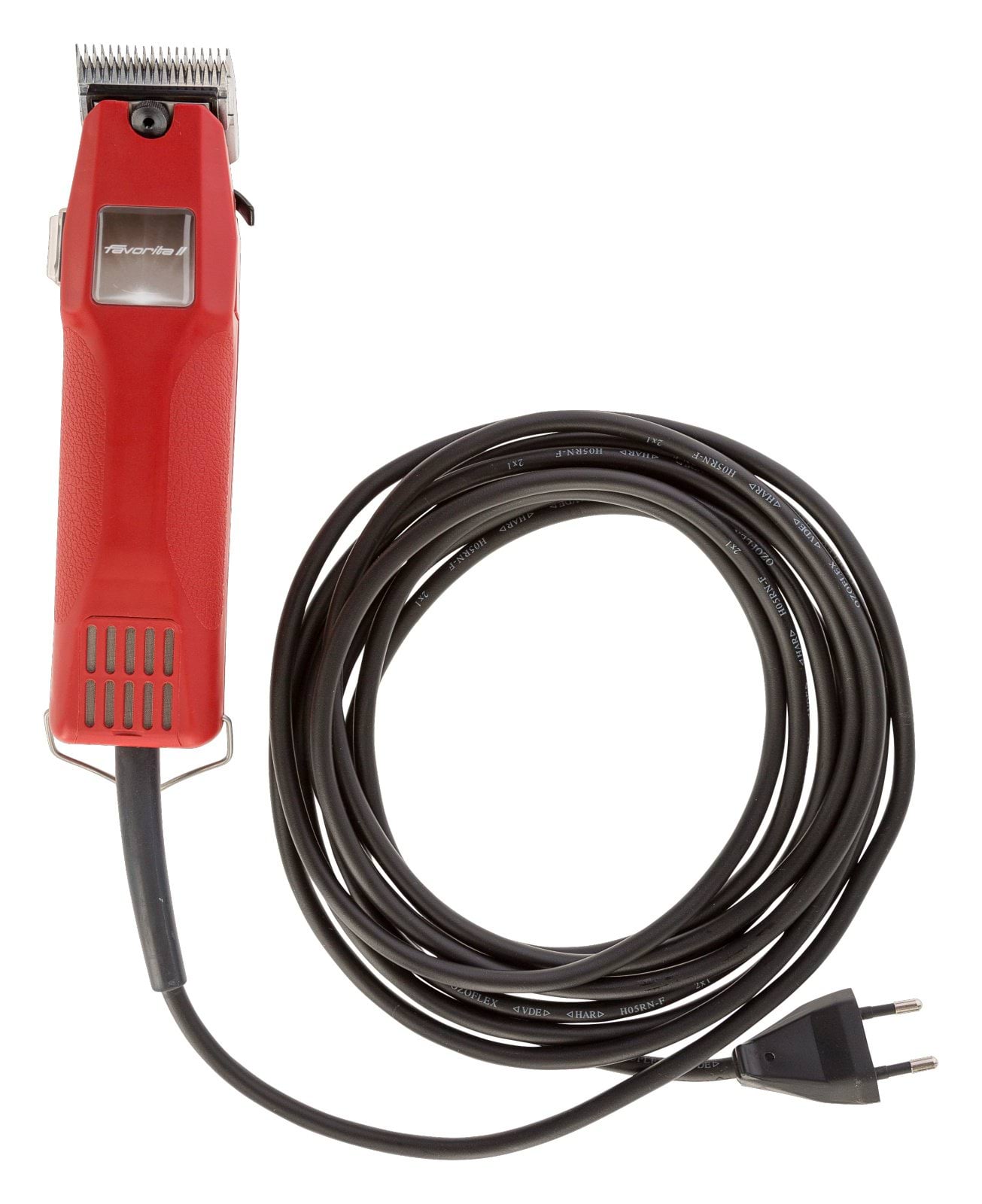 Машинка для стрижки Favorita II, 230V, червона, Aesculap