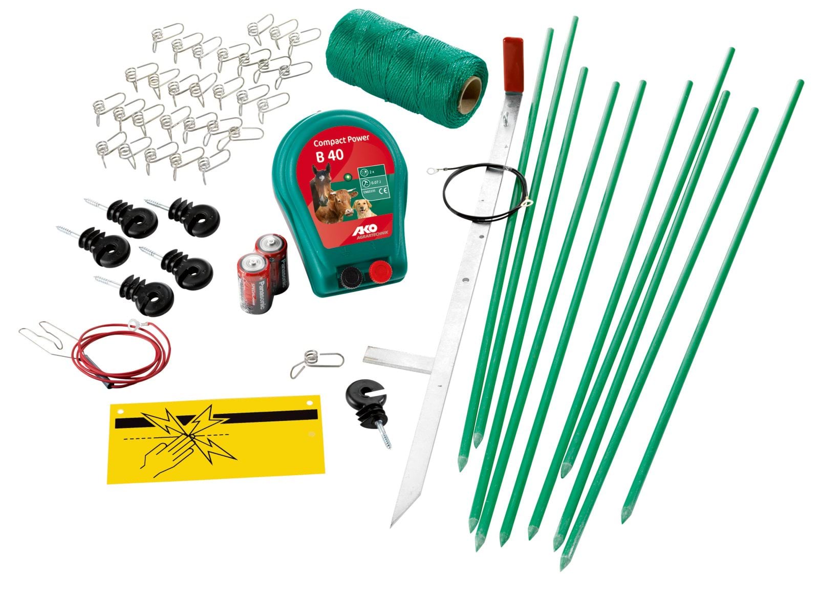 Електроогорожа для собак і котів, з акумуляторним блоком B40, Hobbyset