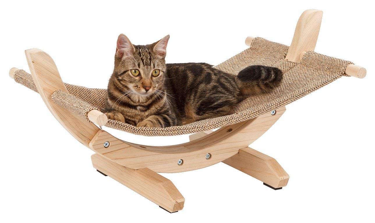 Гамак для кота Siesta 2.0, 61 х 37 х 29 см, коричневий, Kerbl