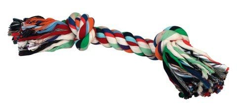 Іграшка для собак канат з вузлами, бавовняний, 48 см, 440 г, Kerbl