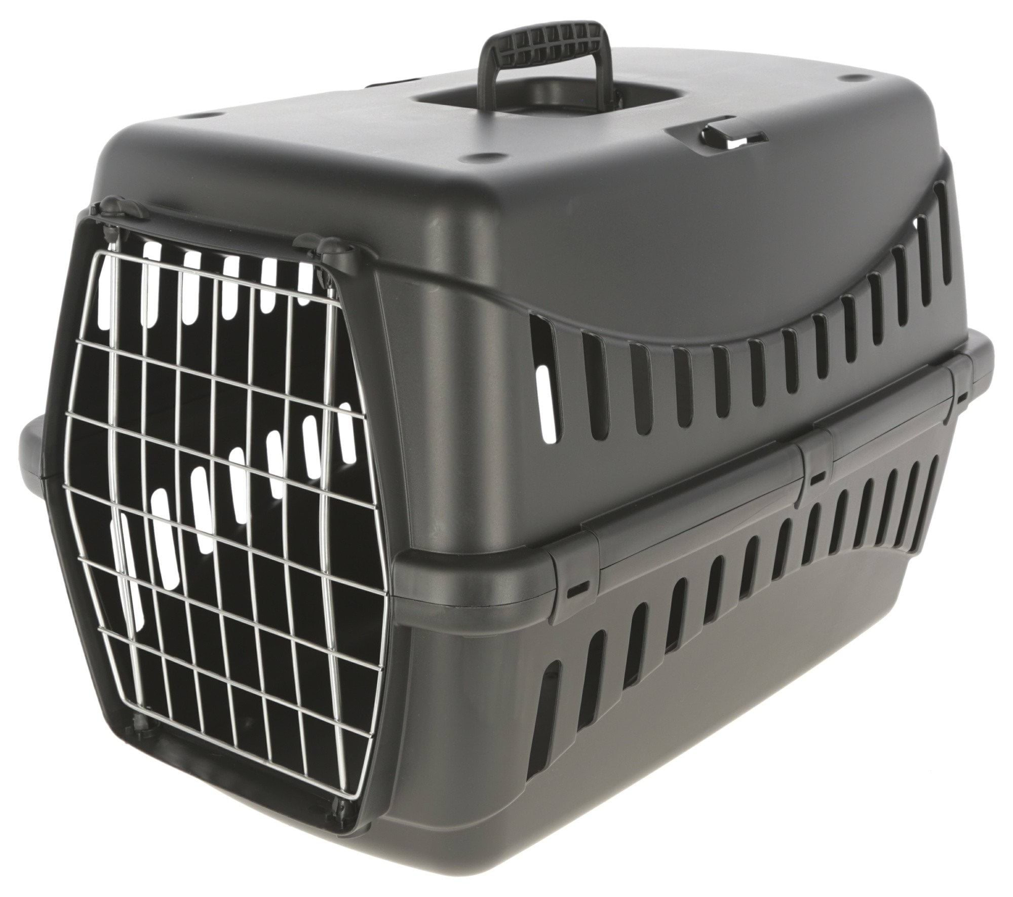 Переноска для котів до 11 кг Expedion Eco, чорна, 58 х 38 х 38 см, Kerbl