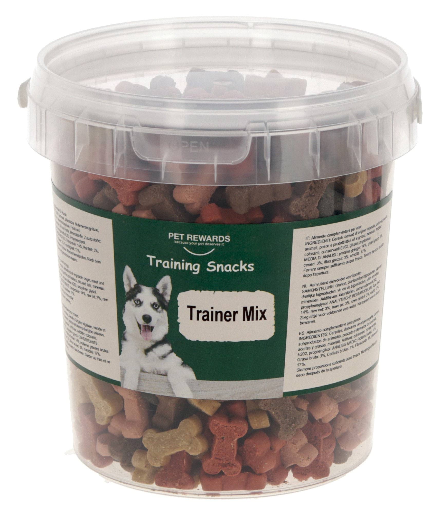 Ласощі для собак Trainer Mix, кісточки, 500 г, Kerbl