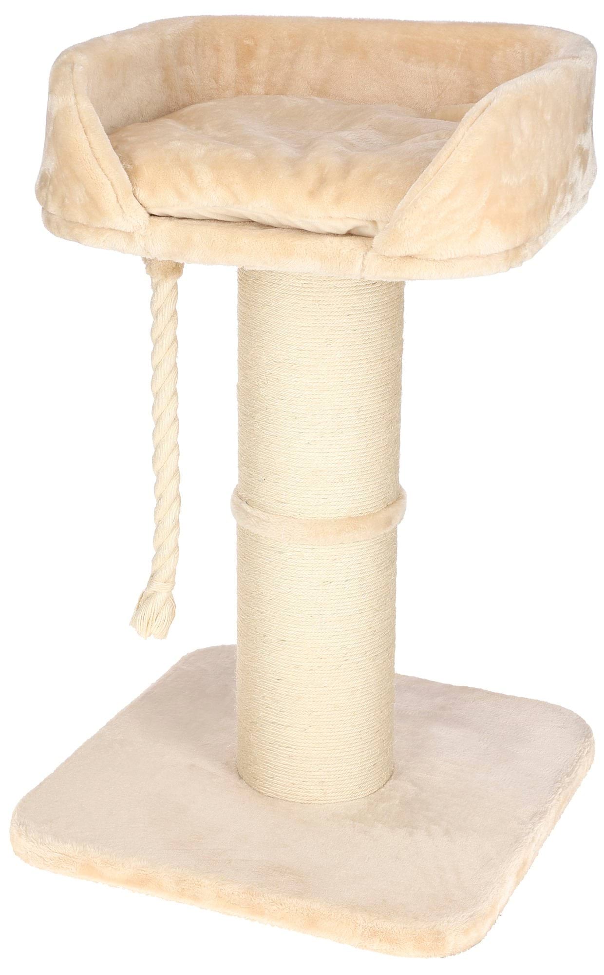 Дряпка для кота Toni XL, 58 x 58 x 92 см, бежева, Kerbl