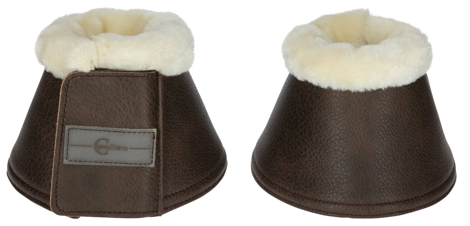 Дзвони для коня Pelisa, темно-коричневі, розмір Pony, 2 шт, Covalliero