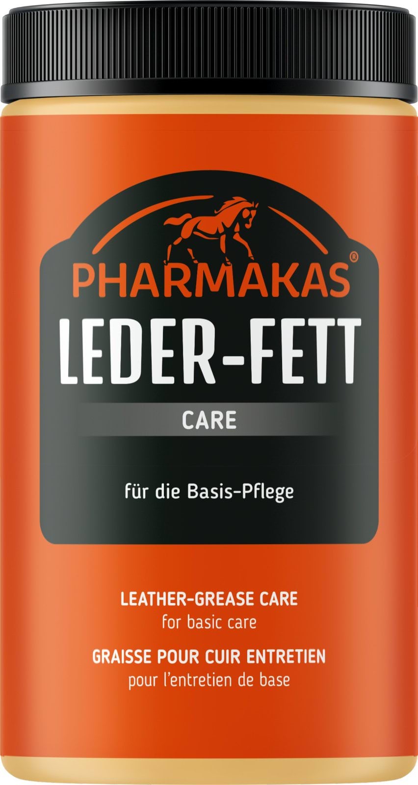Мастило для шкіряних виробів Leather Grease, 1000 мл, Pharmakas Horse Fitform