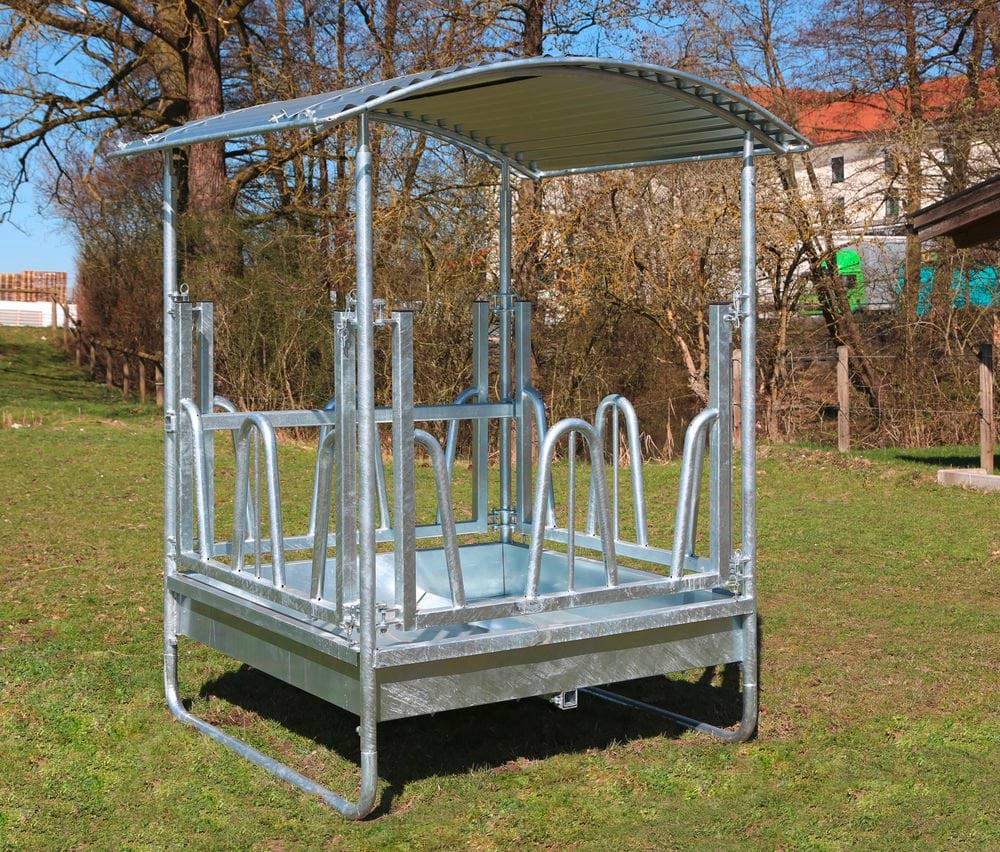 Ясла квадратні Hobby, 1,5 х 1,5 х 2,5 м, Kerbl