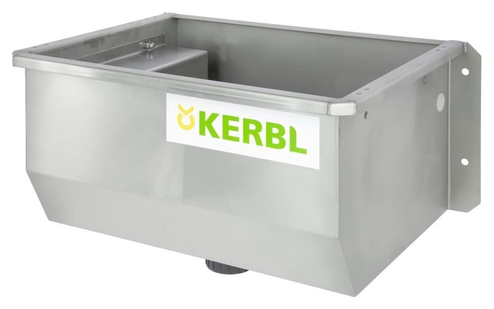 Поїлка, з нержавіючої сталі, 35 л, Kerbl