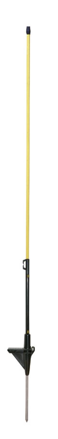 Стовпчик для сітки для овець EasyNet, 105 см, одинарний штир, жовтий, Kerbl