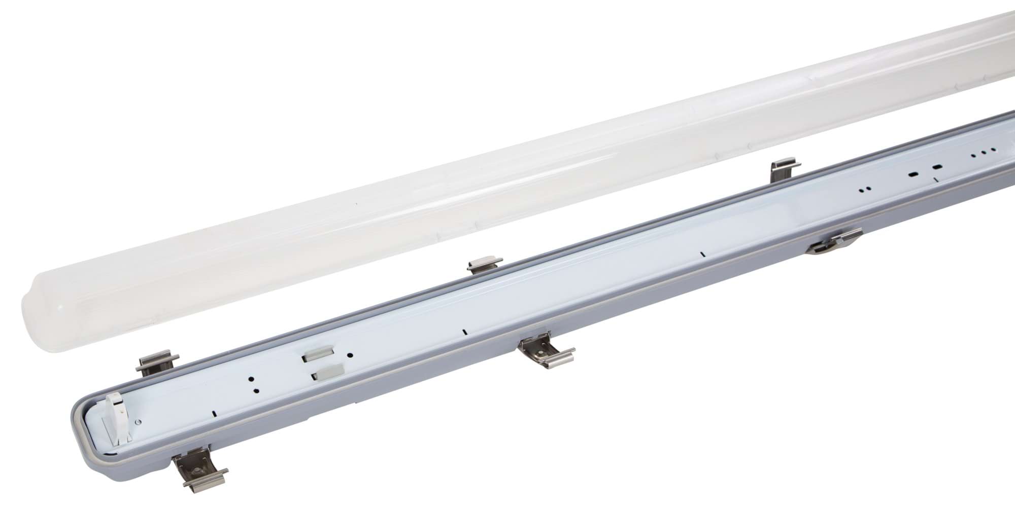 Корпус для лампи-трубки Т8 LED, сірий, 150 см, Kerbl