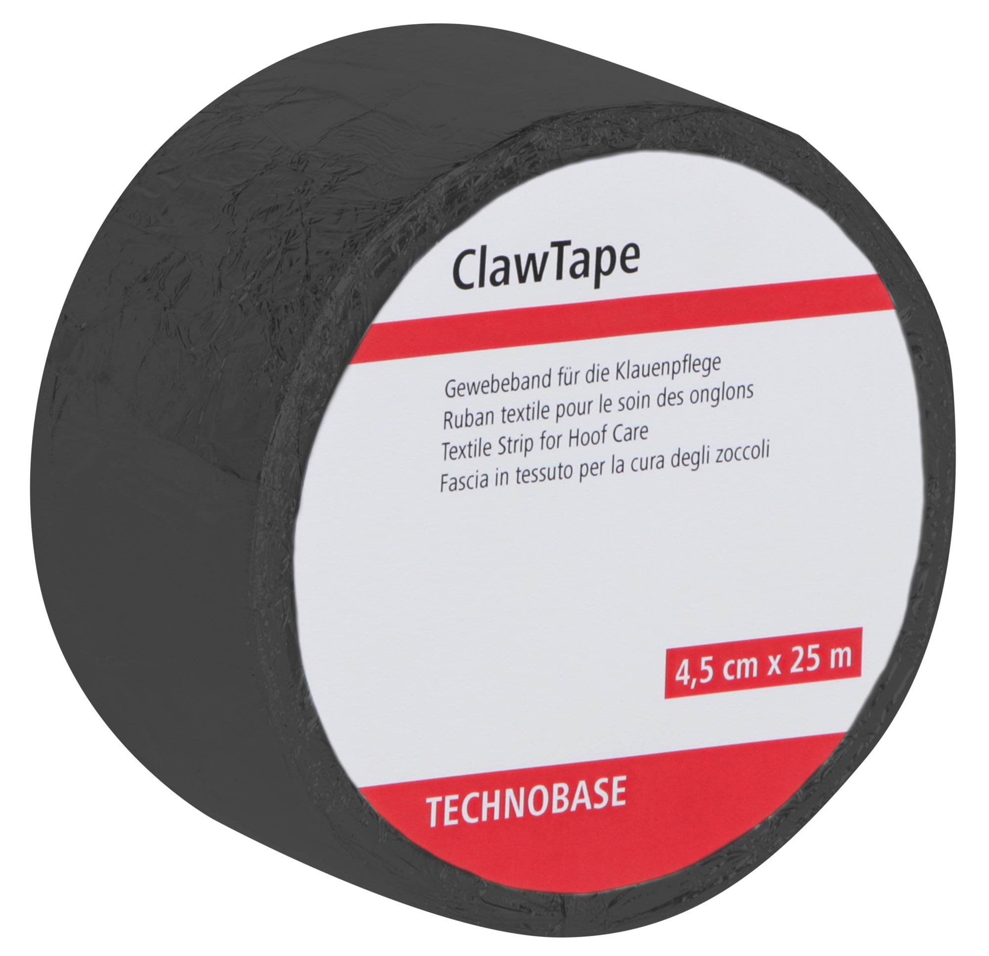 Клейка стрічка для копит ClawTape, чорна, 45 мм х 25 м, Kerbl