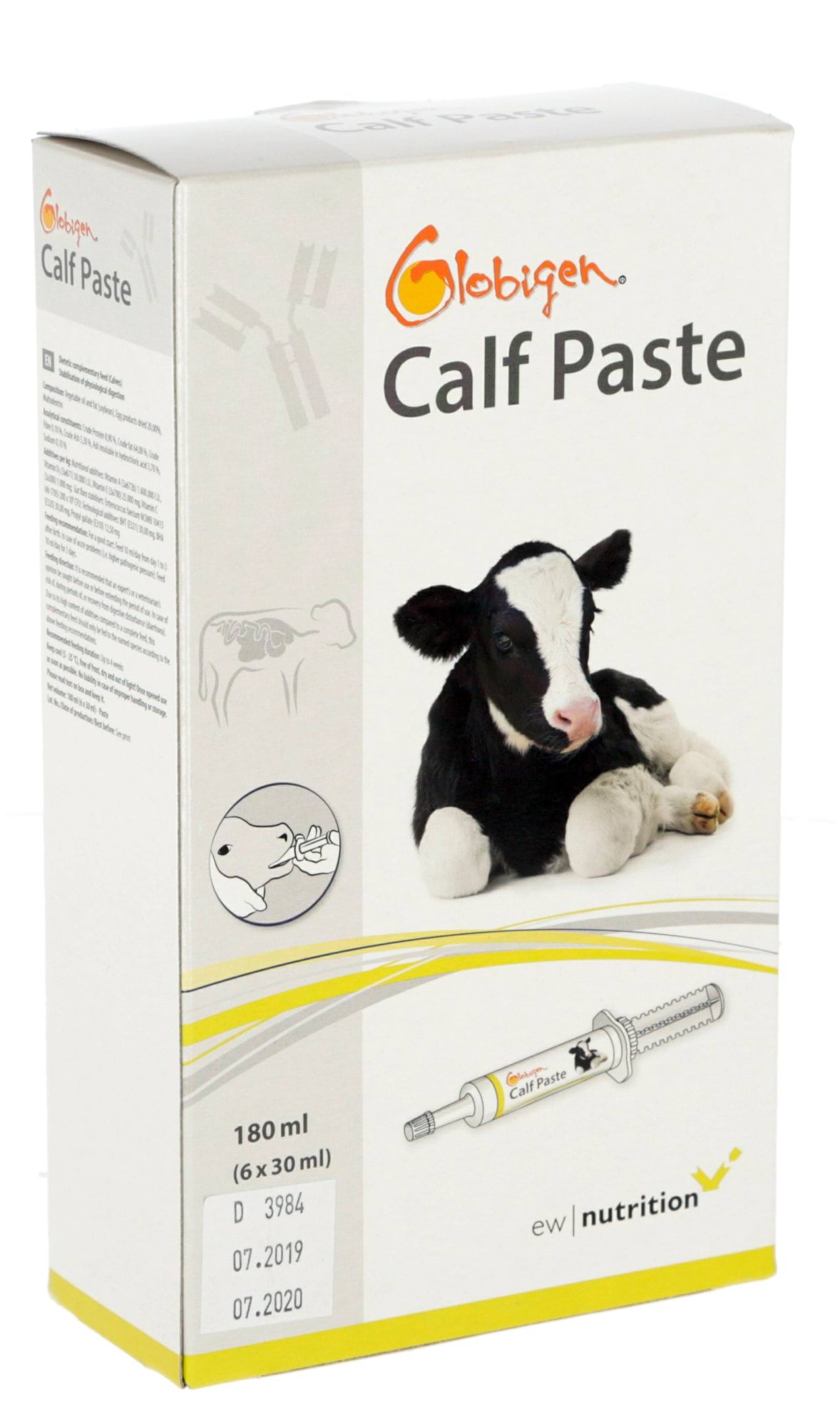 Добавка для телят Globigen Calf Paste, 6 x 30 мл, Kerbl