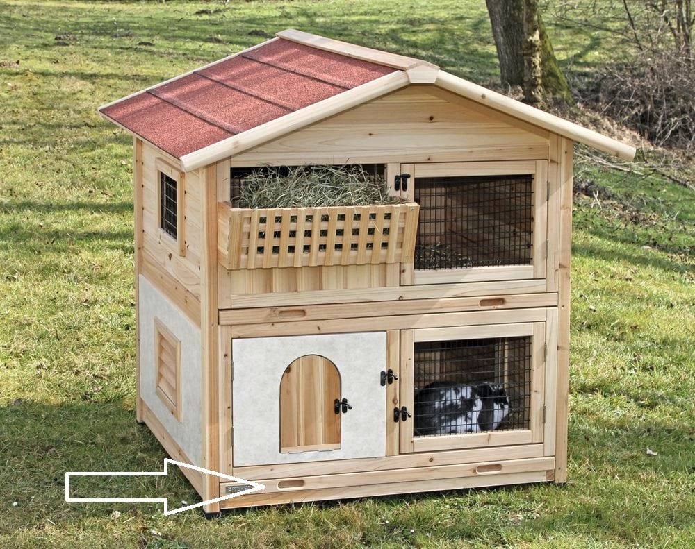 Піддон для клітки для гризунів Tyrol Alpin, нижній, 92,5 x 72,5 x 3,5 см, Kerbl