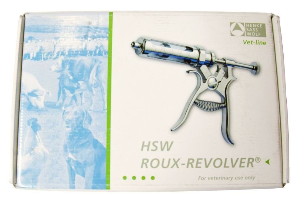 Шприц HSW ROUX-REVOLVER®, з різьбою, 30 мл, дозування 1,0 - 5,0 мл