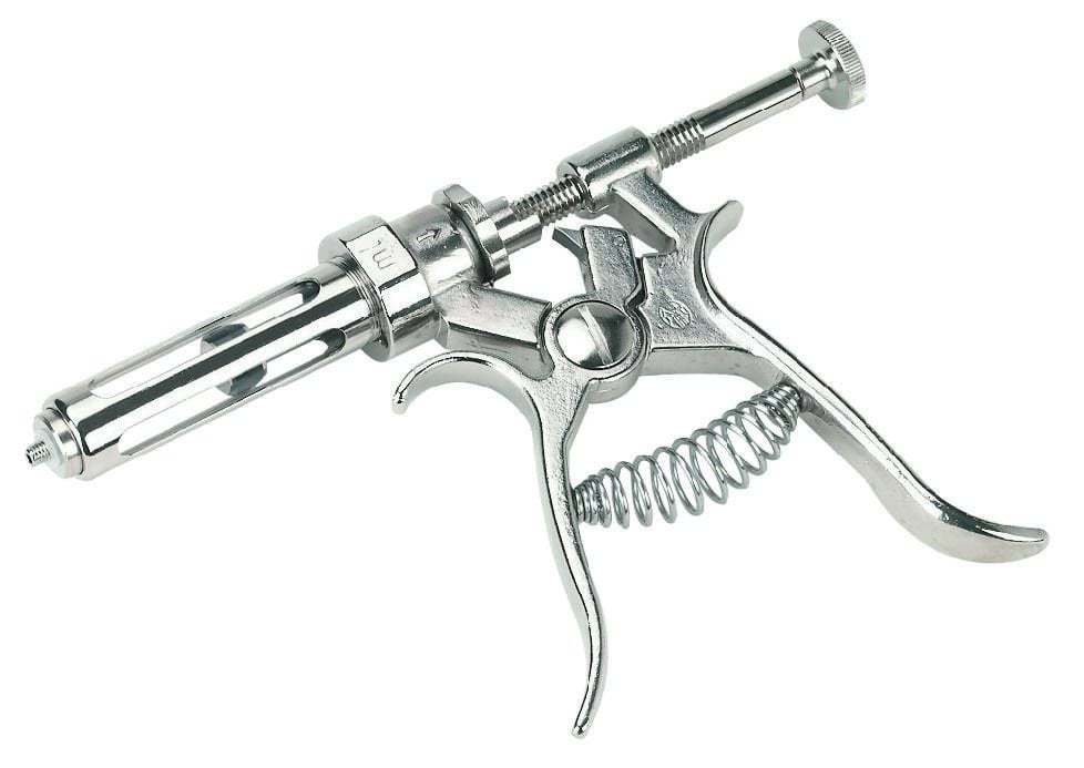 Шприц HSW ROUX-REVOLVER®, з різьбою, 50 мл, дозування 1,0 - 5,0 мл