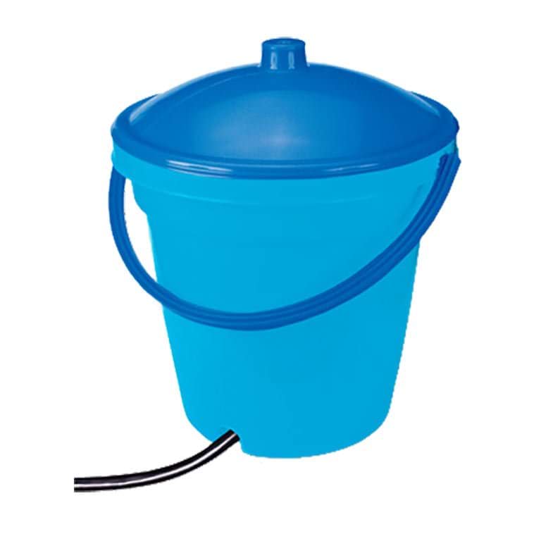 Відро-напувалка для кроликів, синє, 18 л