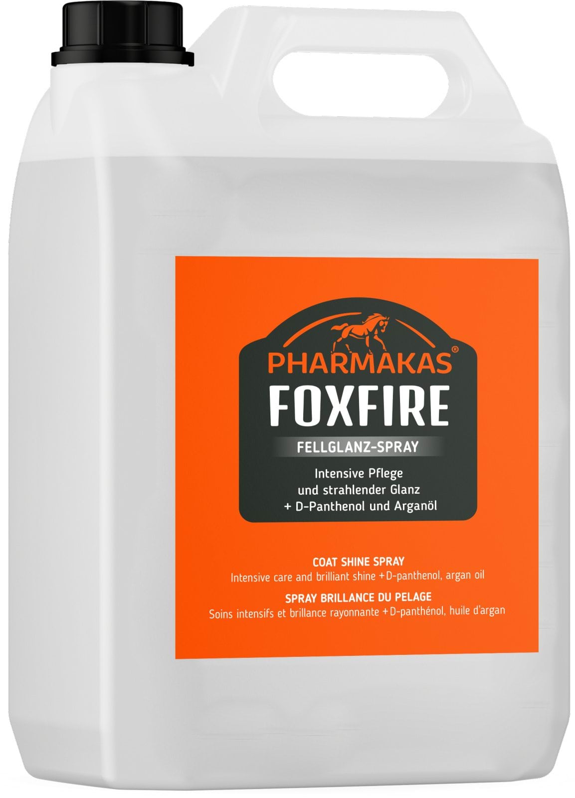 Спрей для гриви та хвоста Foxfire, 5000 мл, Pharmakas Horse Fitform