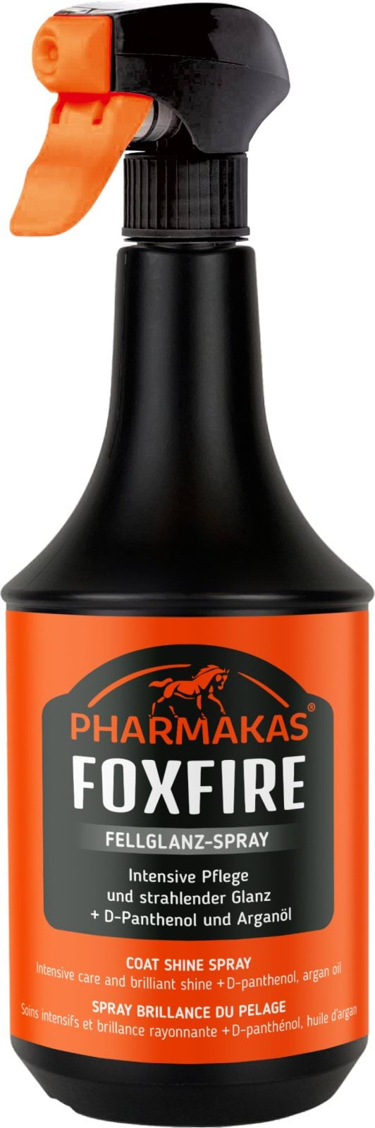 Спрей для гриви та хвоста Foxfire, 1000 мл, Pharmakas Horse Fitform