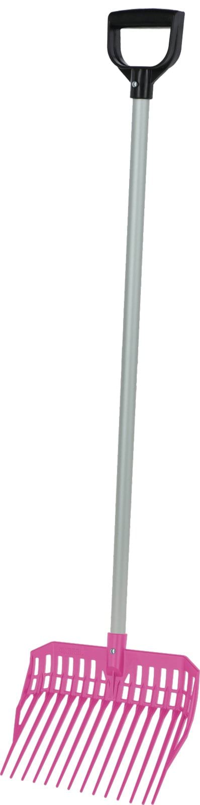 Вила для стійла EcoFork Mini, з держаками, рожеві, Kerbl