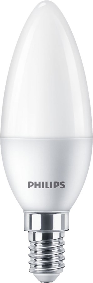 Лампа Philips CorePro LEDcandle 7-60 W, 827, E14, B38 матова, Kerbl