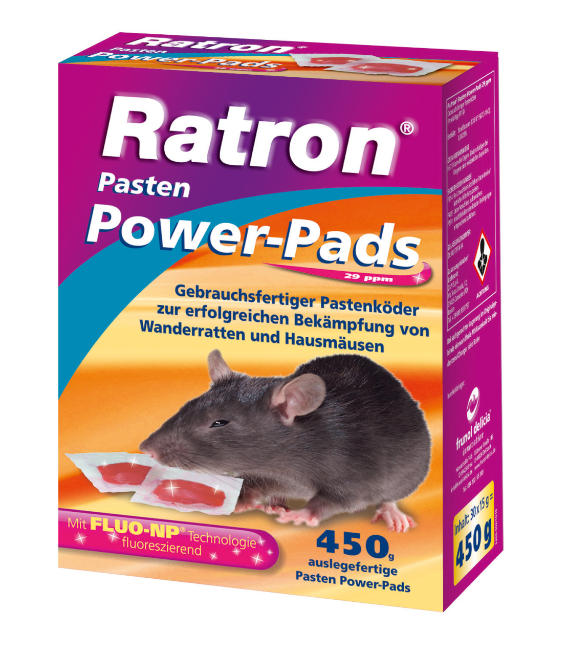 Ratron Paste Power Pads 29 ppm 450 г, CIT