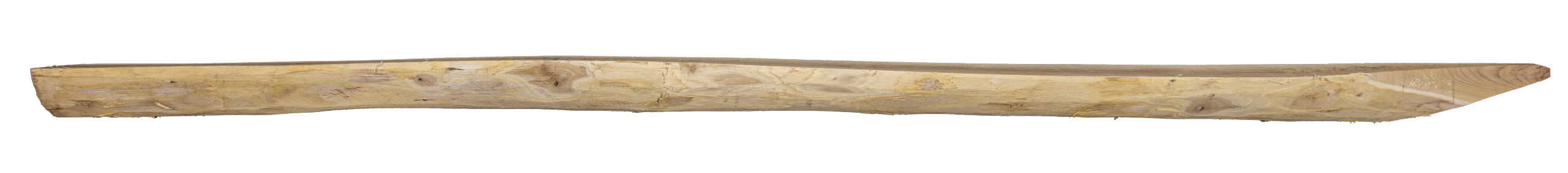 Дерев'яний стовпчик для огорожі Robinia, розрізаний уздовж, 13-15 см x 200 см, AKO