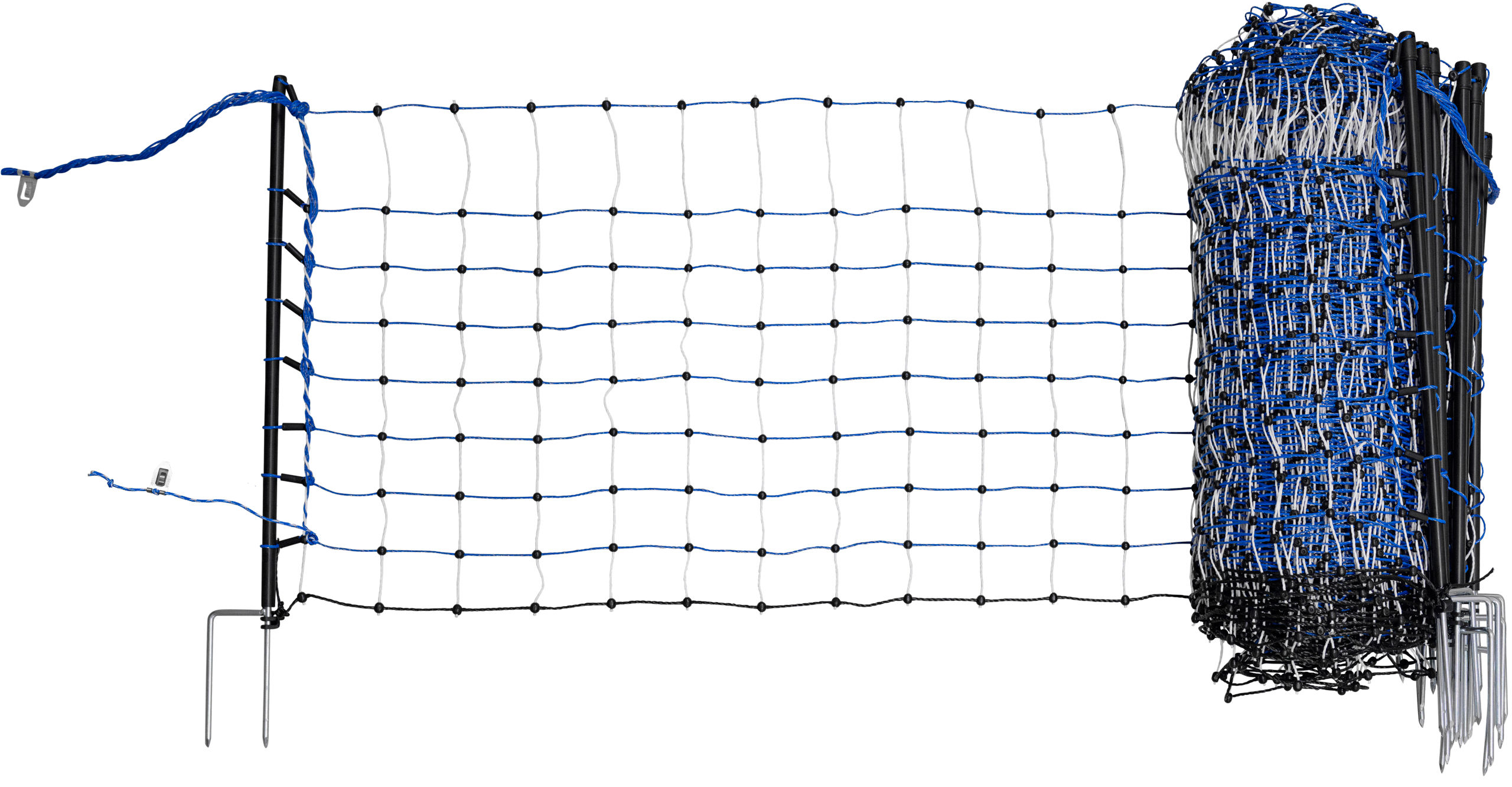 Електрична сітка проти видр Otter Net, 50 см x 50 м, подвійний шип, AKO
