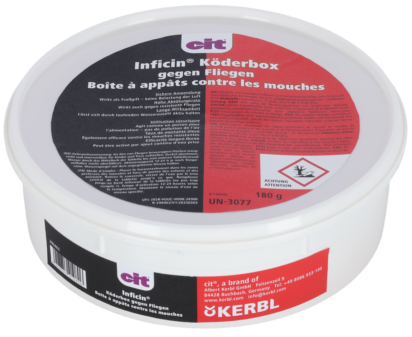 Приманка Cit Inficin для кімнатних мух, Cit